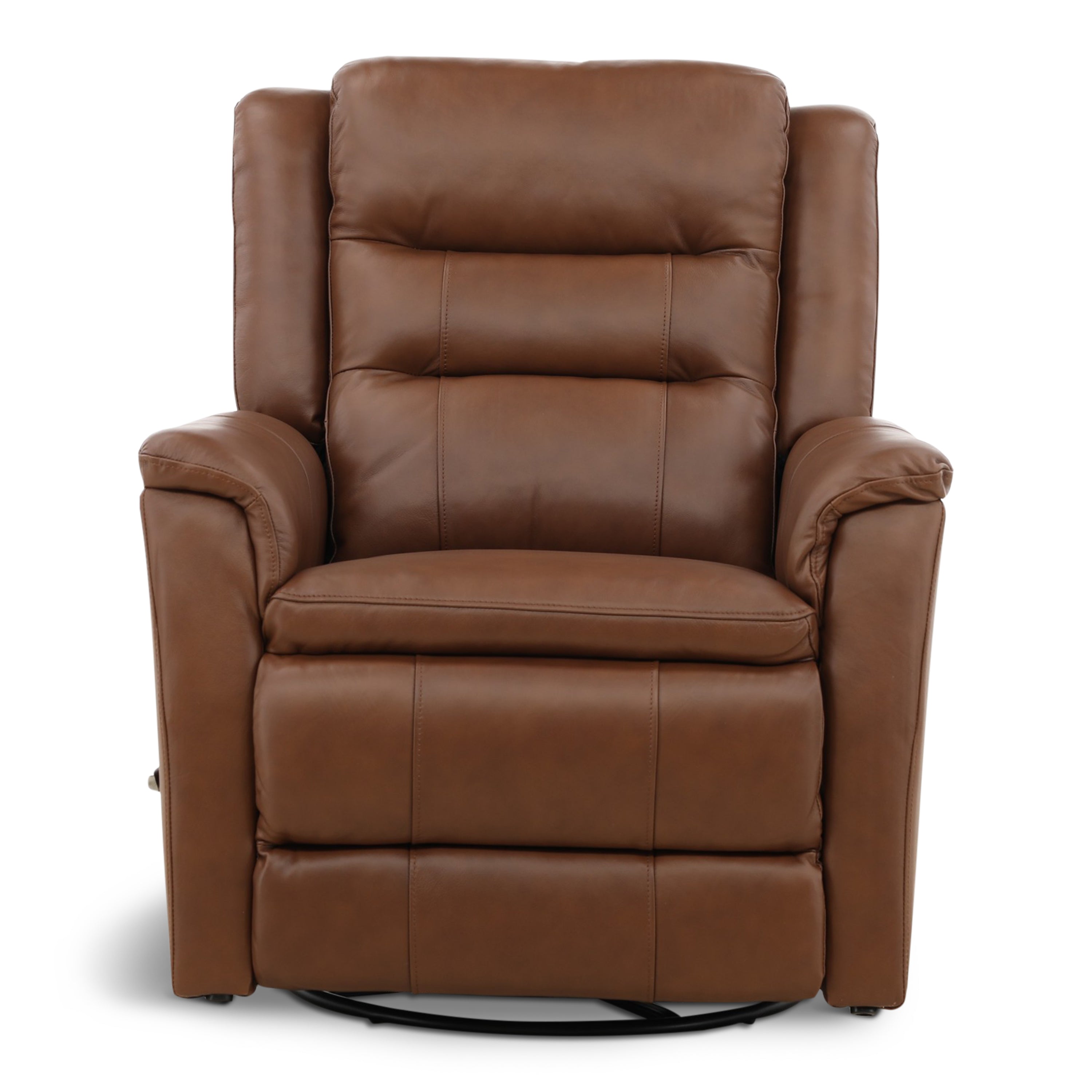 Zane Leather Swivel Glider Recliner