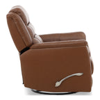 Zane Leather Swivel Glider Recliner