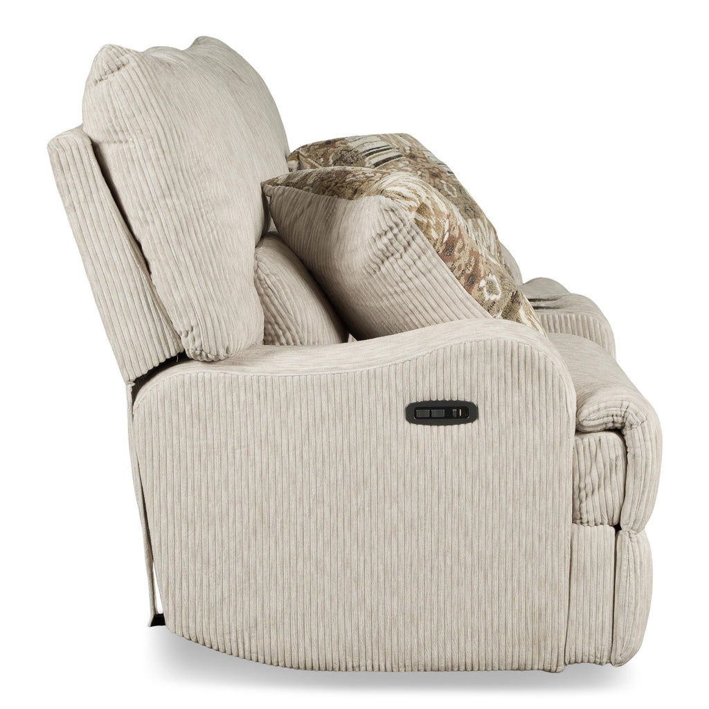 Conway Power Loveseat with Console - Fabric