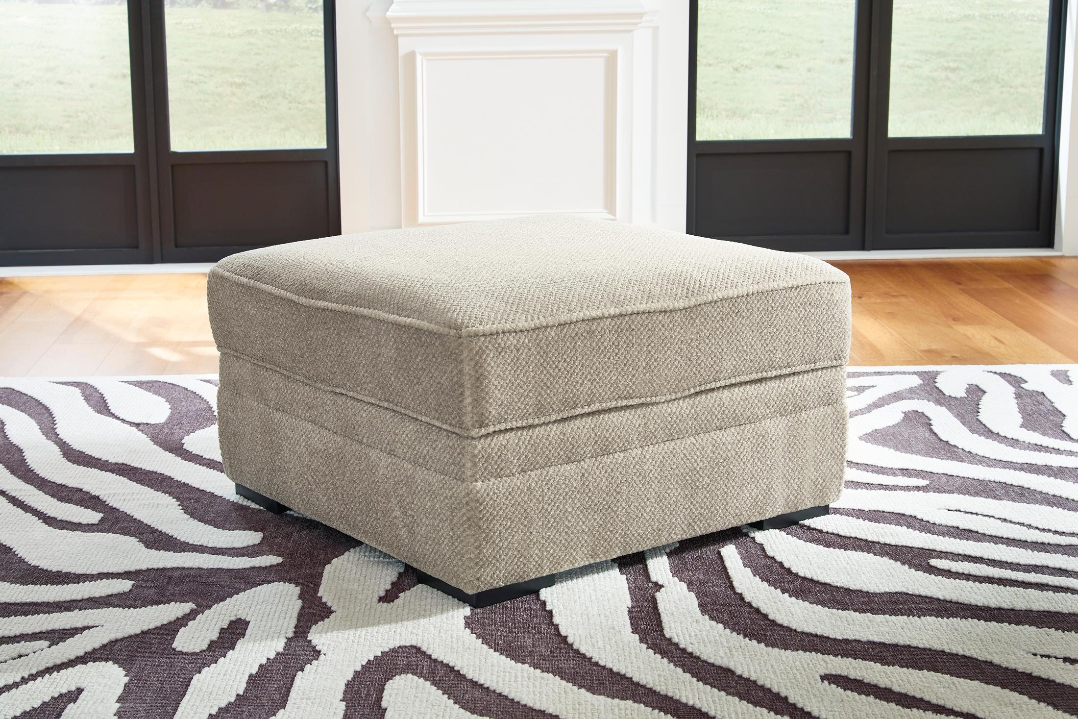 Calnita Ottoman With Storage - Fabric