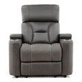 Fowler Power Recliner - Leather