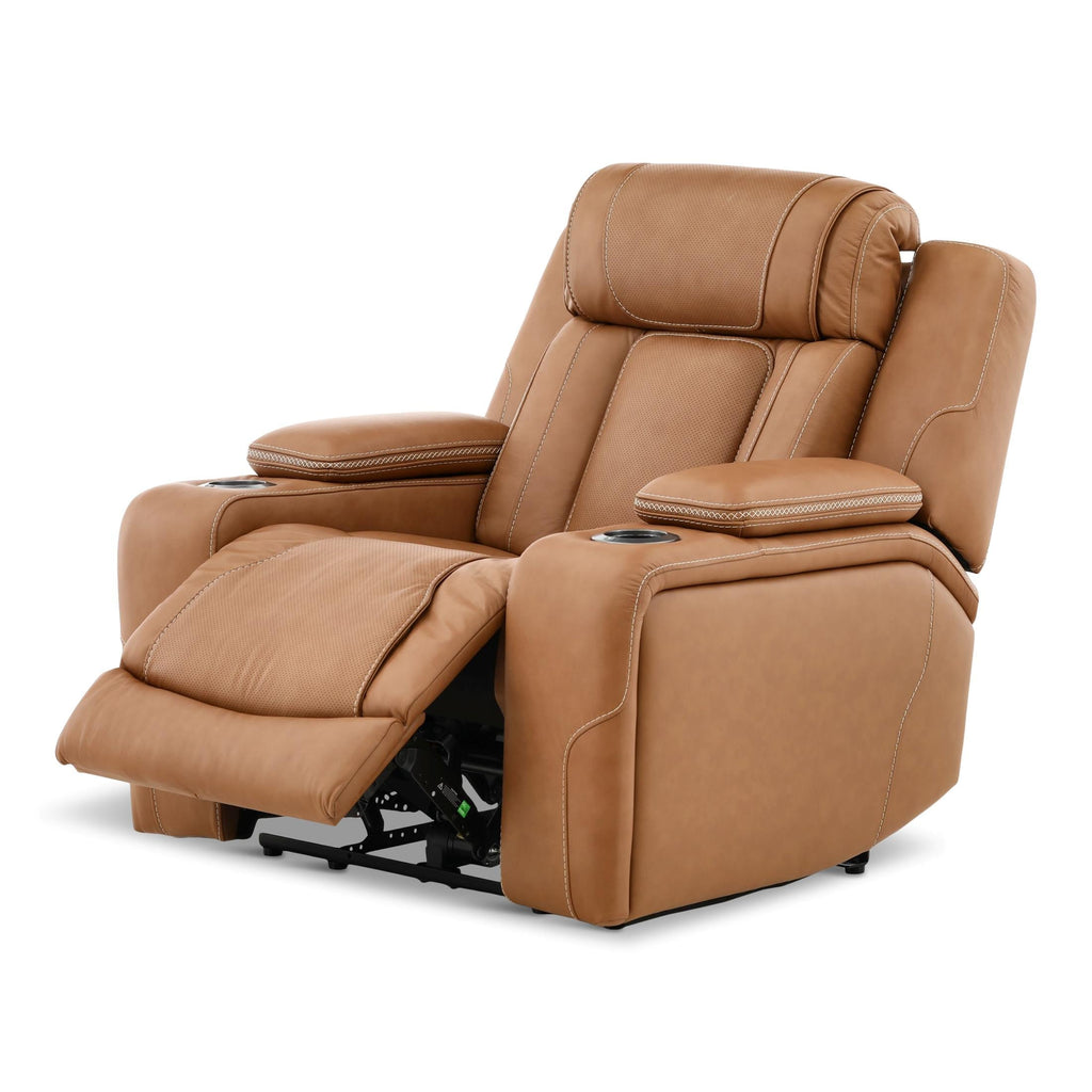 Denver Power Recliner - Leather