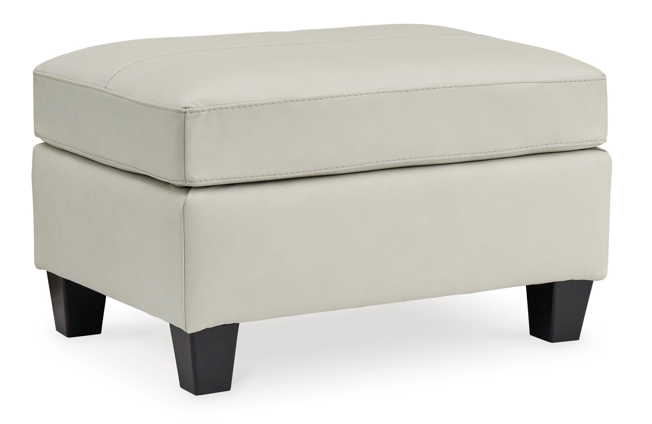 Genoa Ottoman - Leather