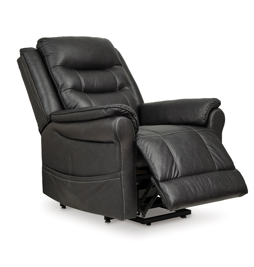 Oatman Power Lift Recliner - Reclining