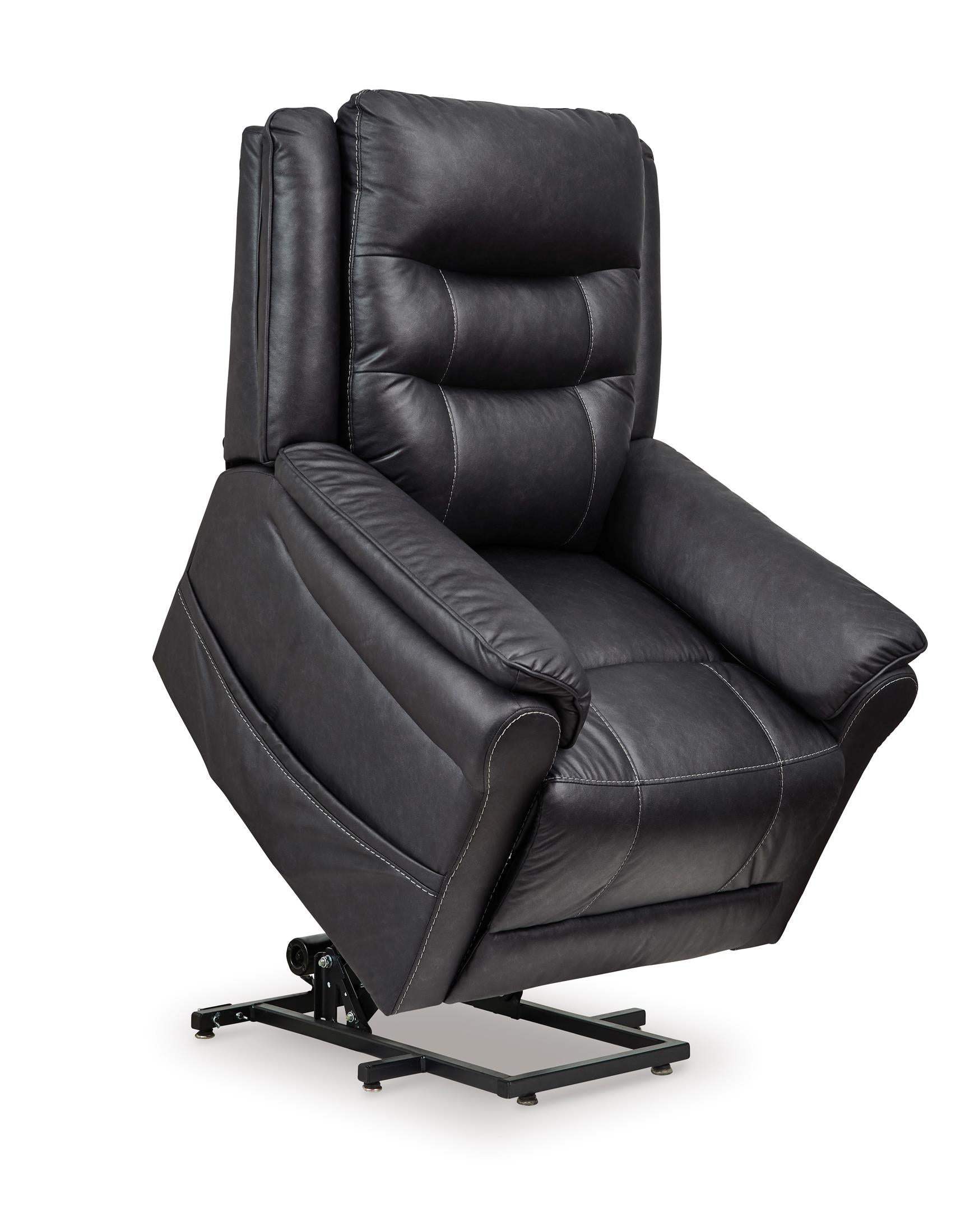 Oatman Power Lift Recliner - Reclining