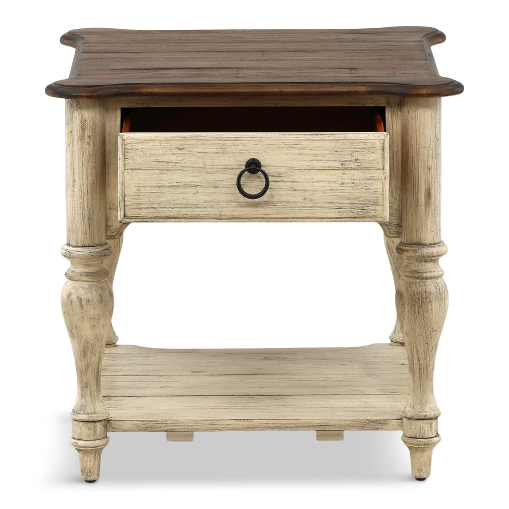 Rustic Roots End Table - Indoor