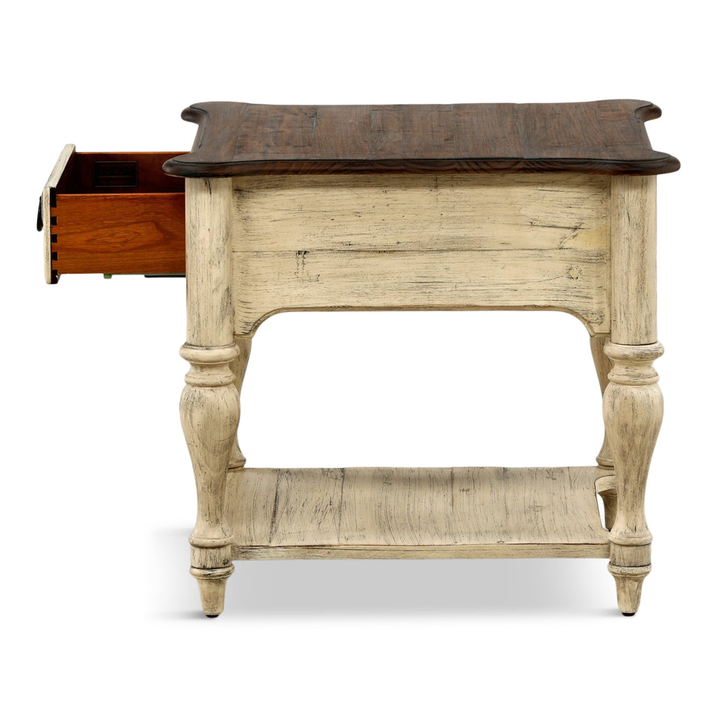 Rustic Roots End Table - Indoor