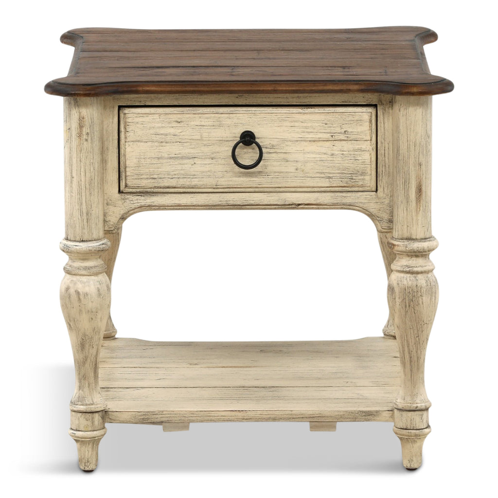 Rustic Roots End Table - Indoor