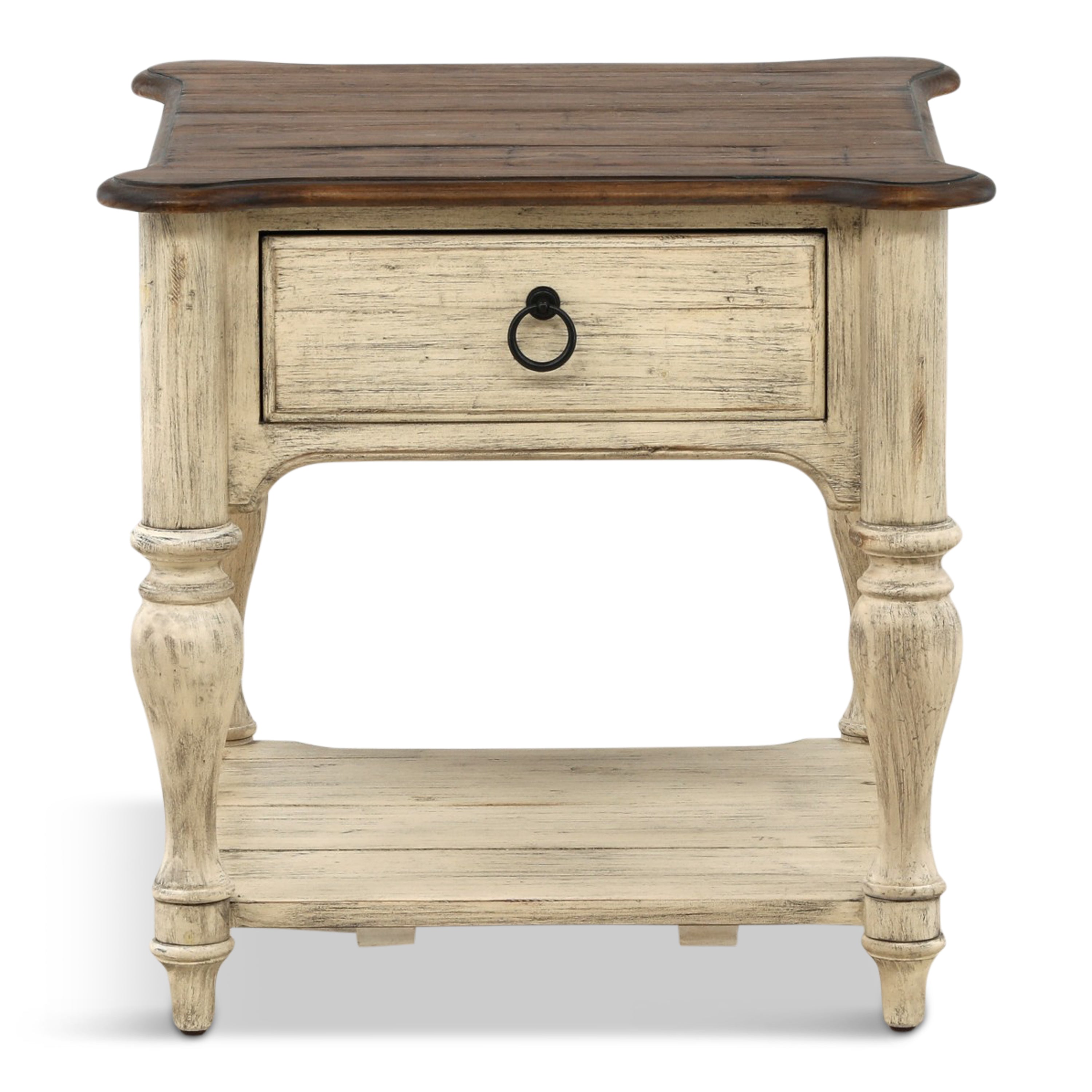 Rustic Roots End Table - Indoor