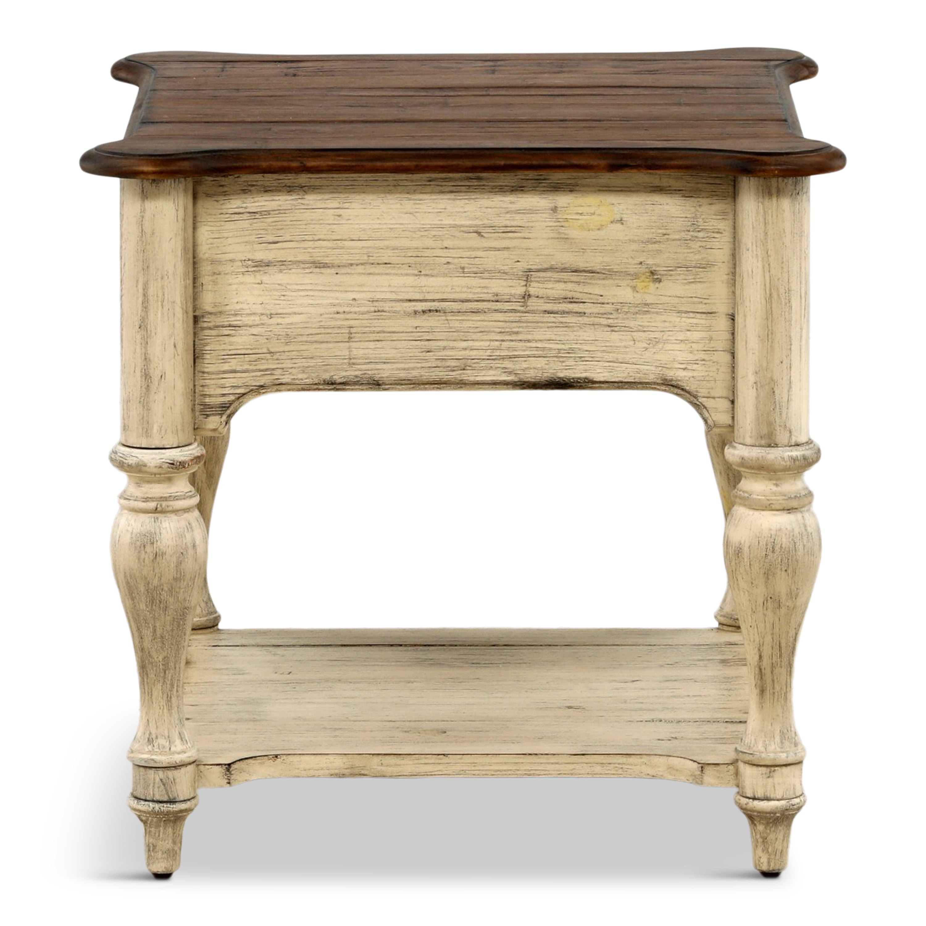 Rustic Roots End Table - Indoor