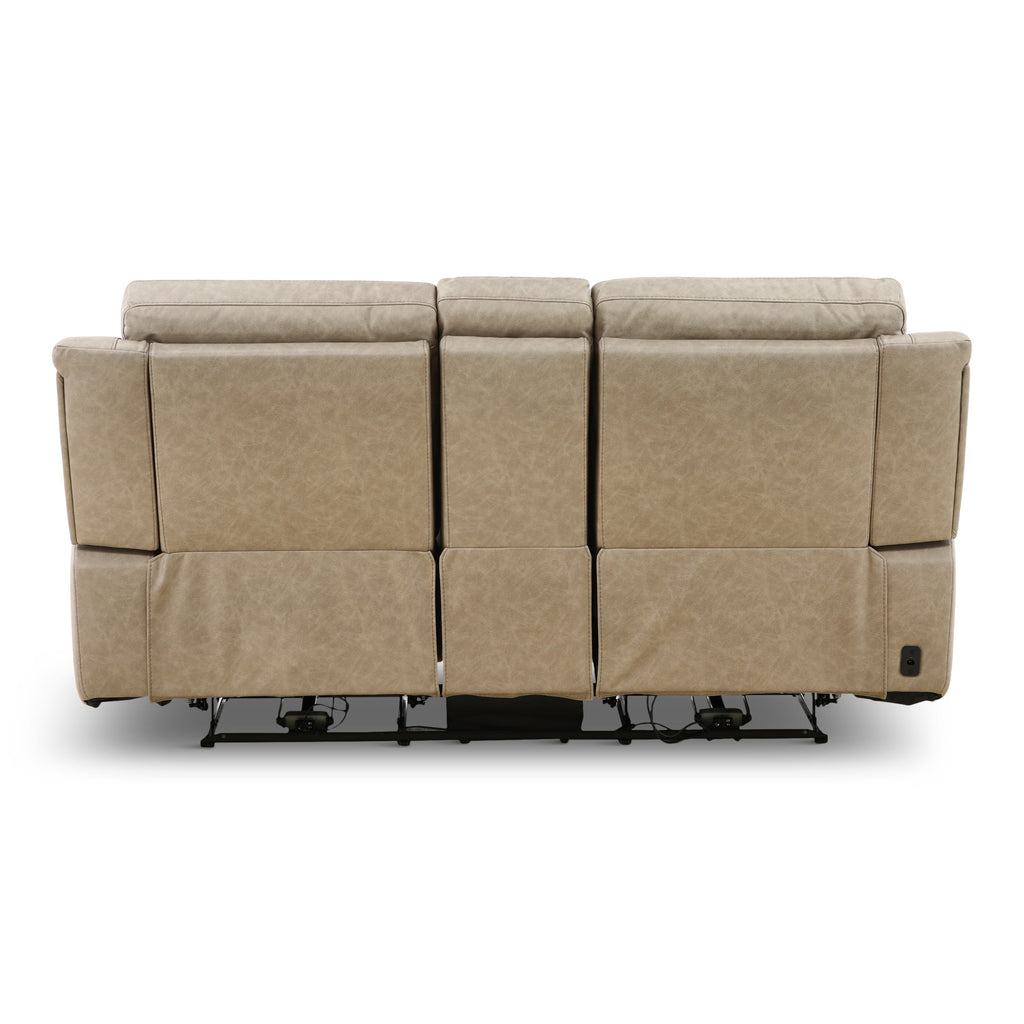 Garrison Power Reclining Console Loveseat - Console Table