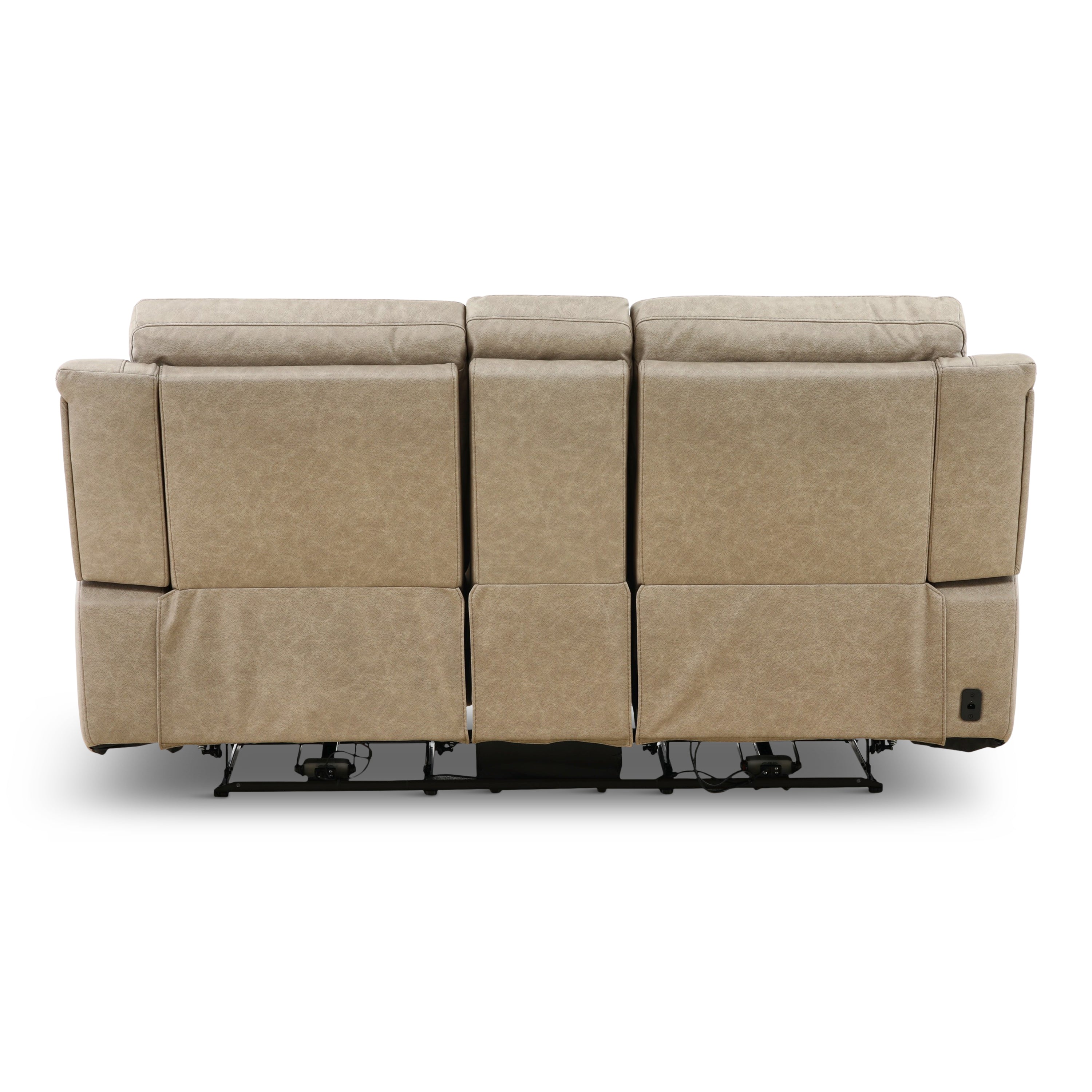 Garrison Power Reclining Console Loveseat - Console Table