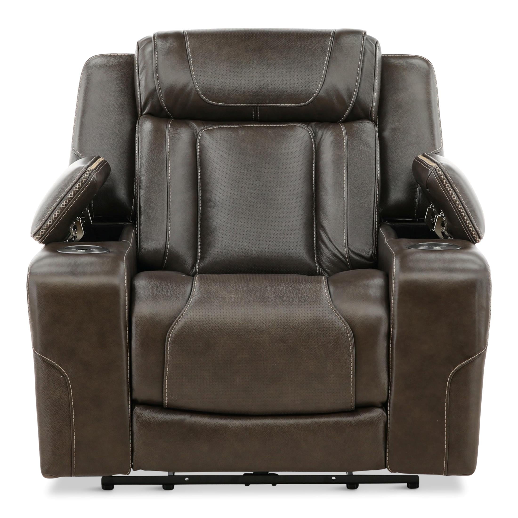 Denver Power Recliner - Leather