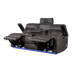 Fowler Power Sofa with Drop Down Table - Fabric