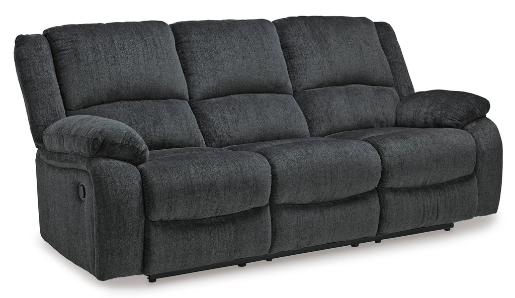 Draycoll Reclining Sofa - Fabric