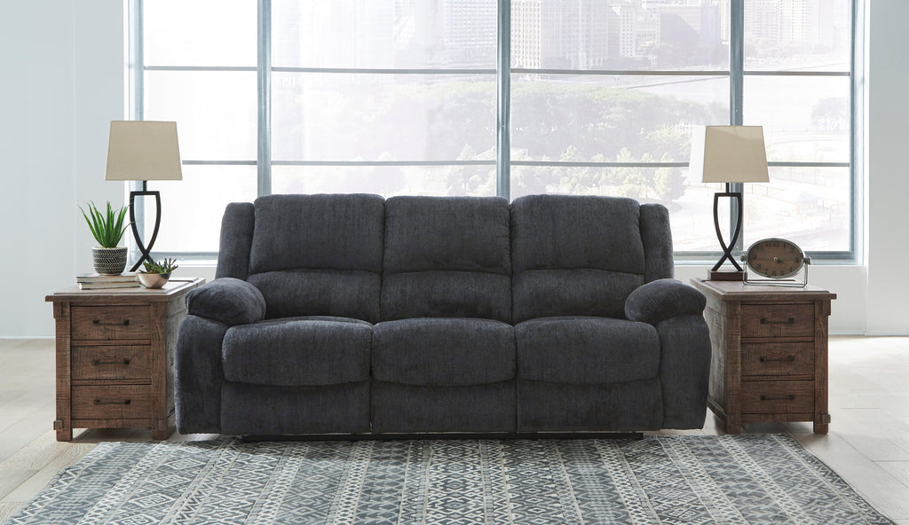 Draycoll Reclining Sofa - Fabric