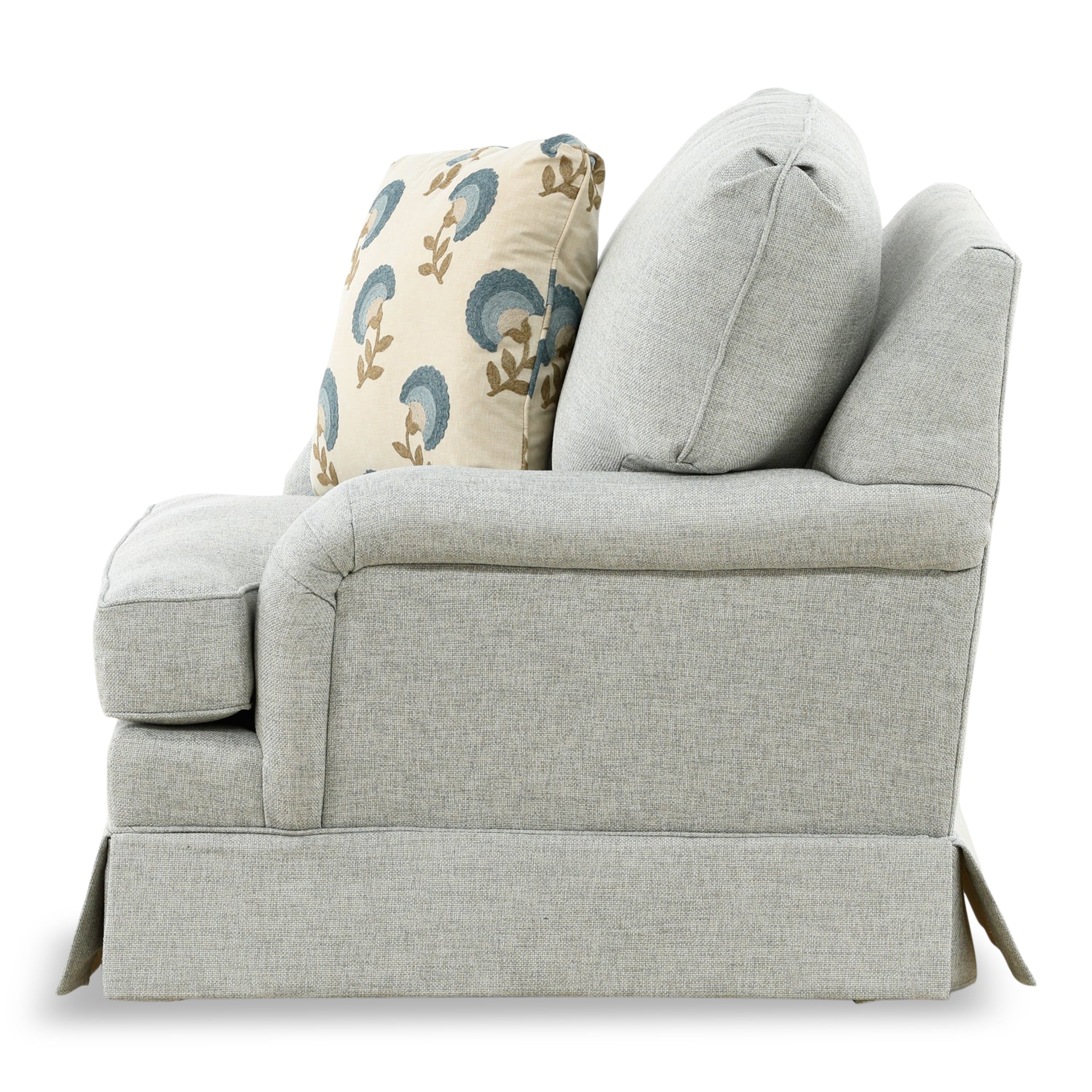 Lainey Swivel Chair - Fabric