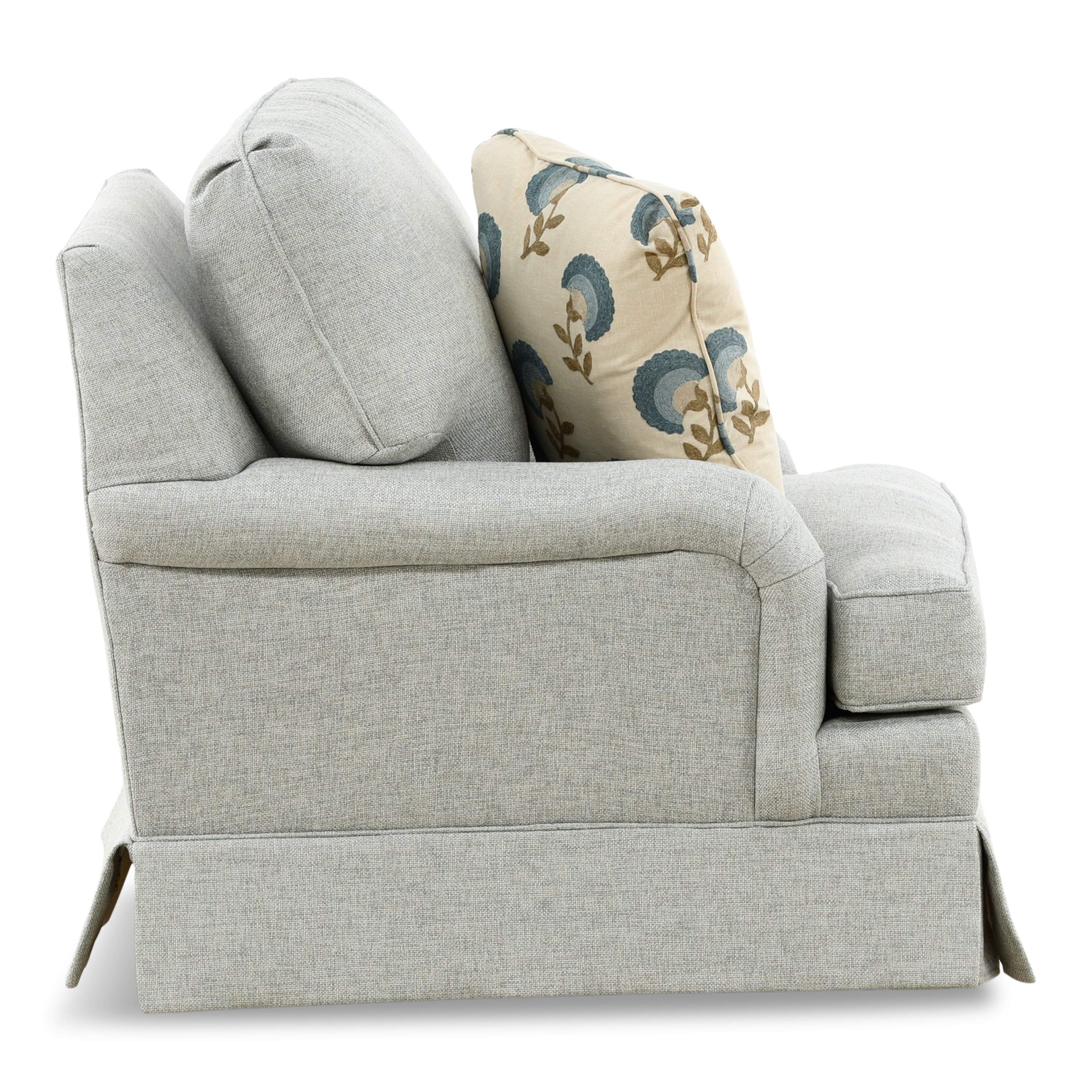 Lainey Swivel Chair - Fabric