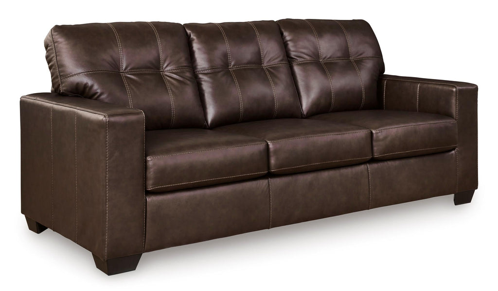 Santorine Queen Sleeper Sofa - Leather