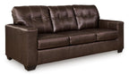 Santorine Queen Sleeper Sofa - Leather