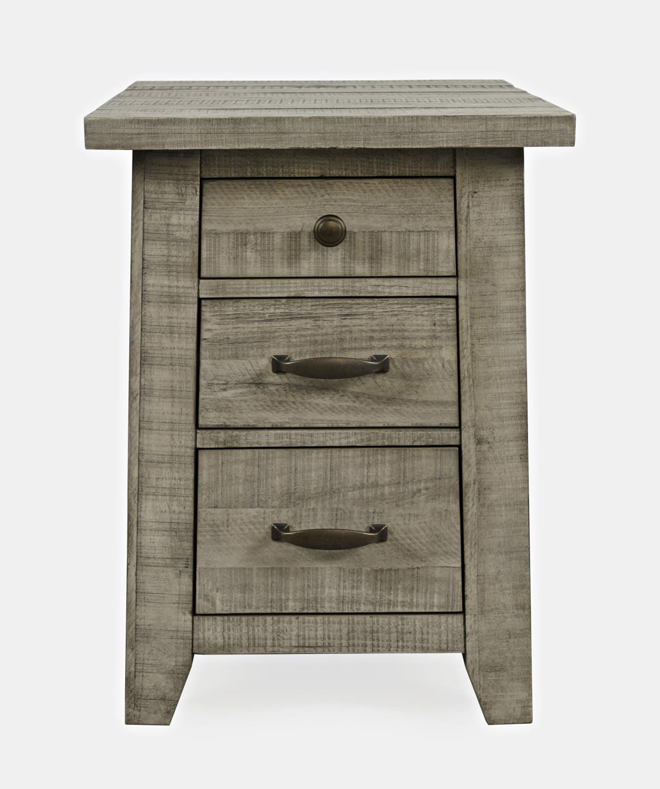 Driftwood Power Chairside End Table - Indoor