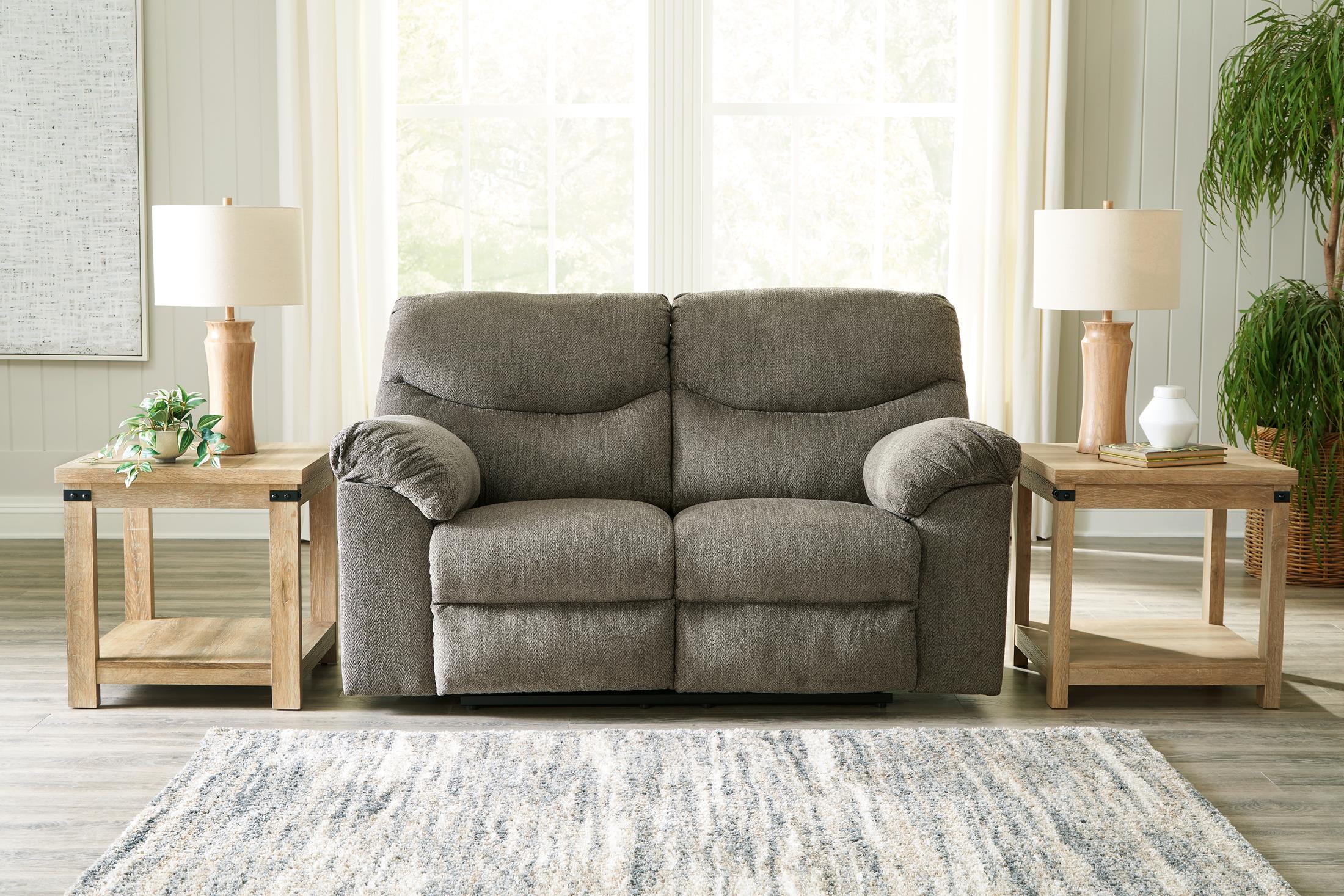 Alphons Reclining Loveseat - Fabric