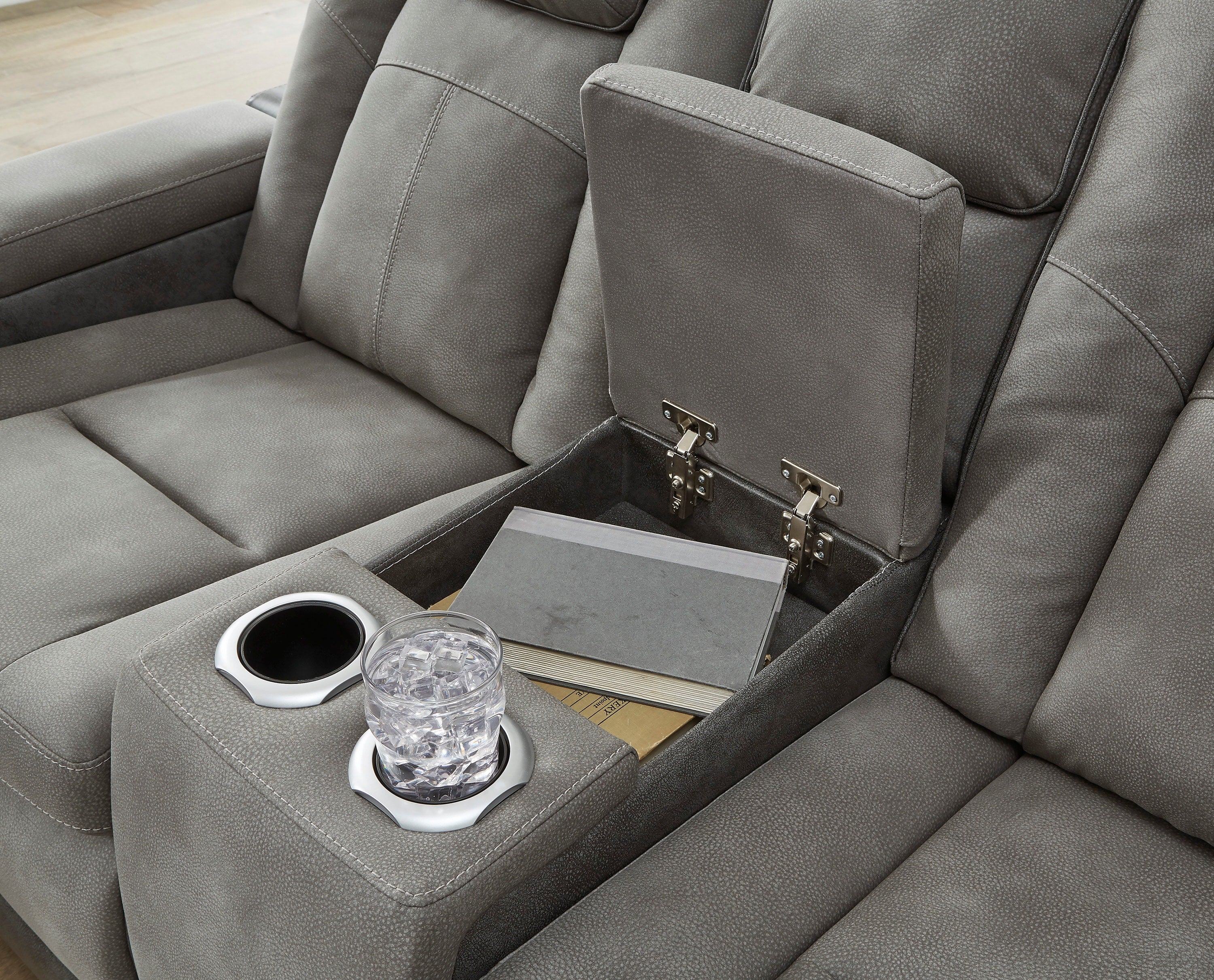 Next-Gen DuraPella Power Reclining Loveseat - Fabric