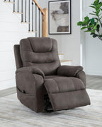 Snowfield Power Lift Recliner - Reclining