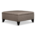 Enfield Storage Ottoman - Fabric