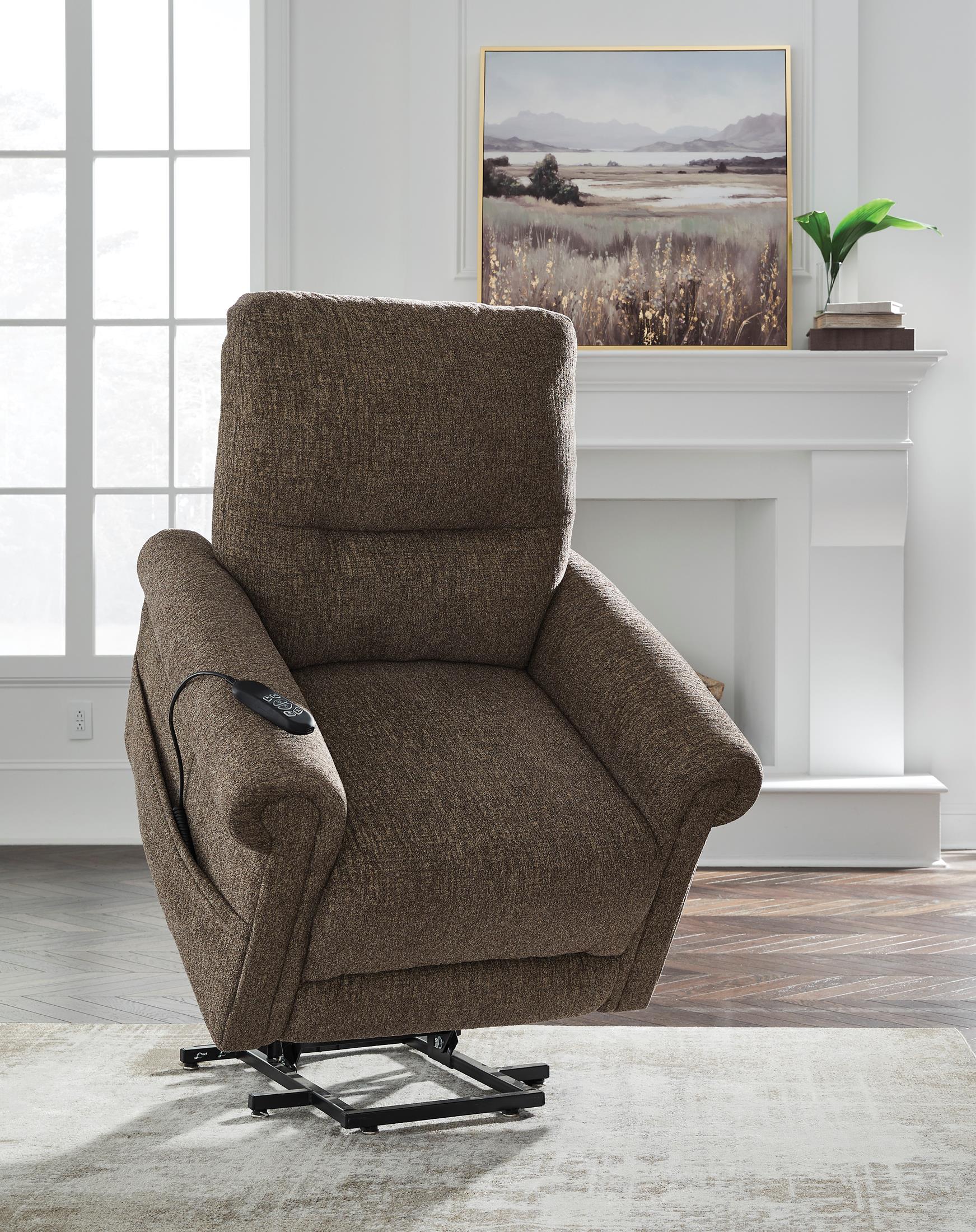 Aureta Power Lift Recliner - Reclining