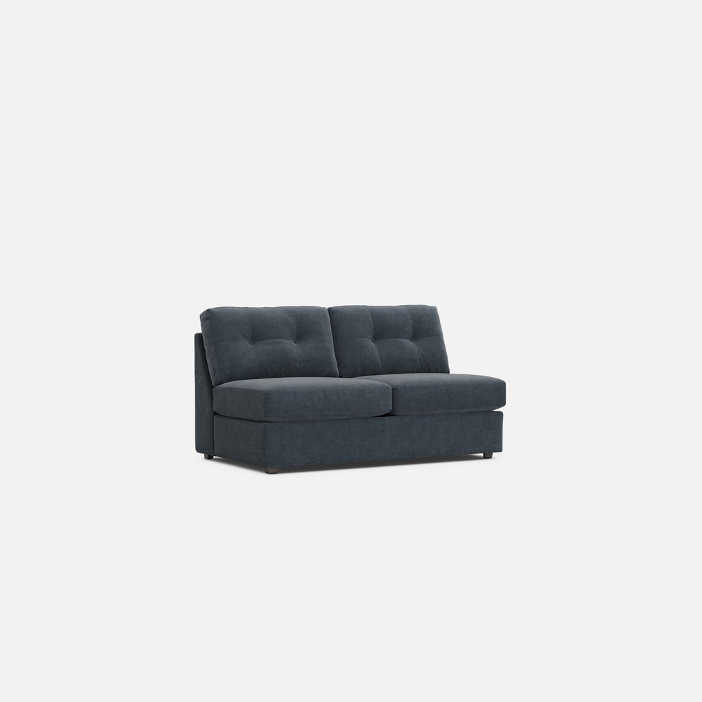 Modular One Armless Full Innerspring Sleeper Sofa - Fabric