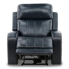 Hampton Leather Power Recliner - Reclining