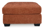 Aviemore Oversized Accent Ottoman - Fabric