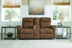 Edenwold Reclining Console Loveseat - Fabric