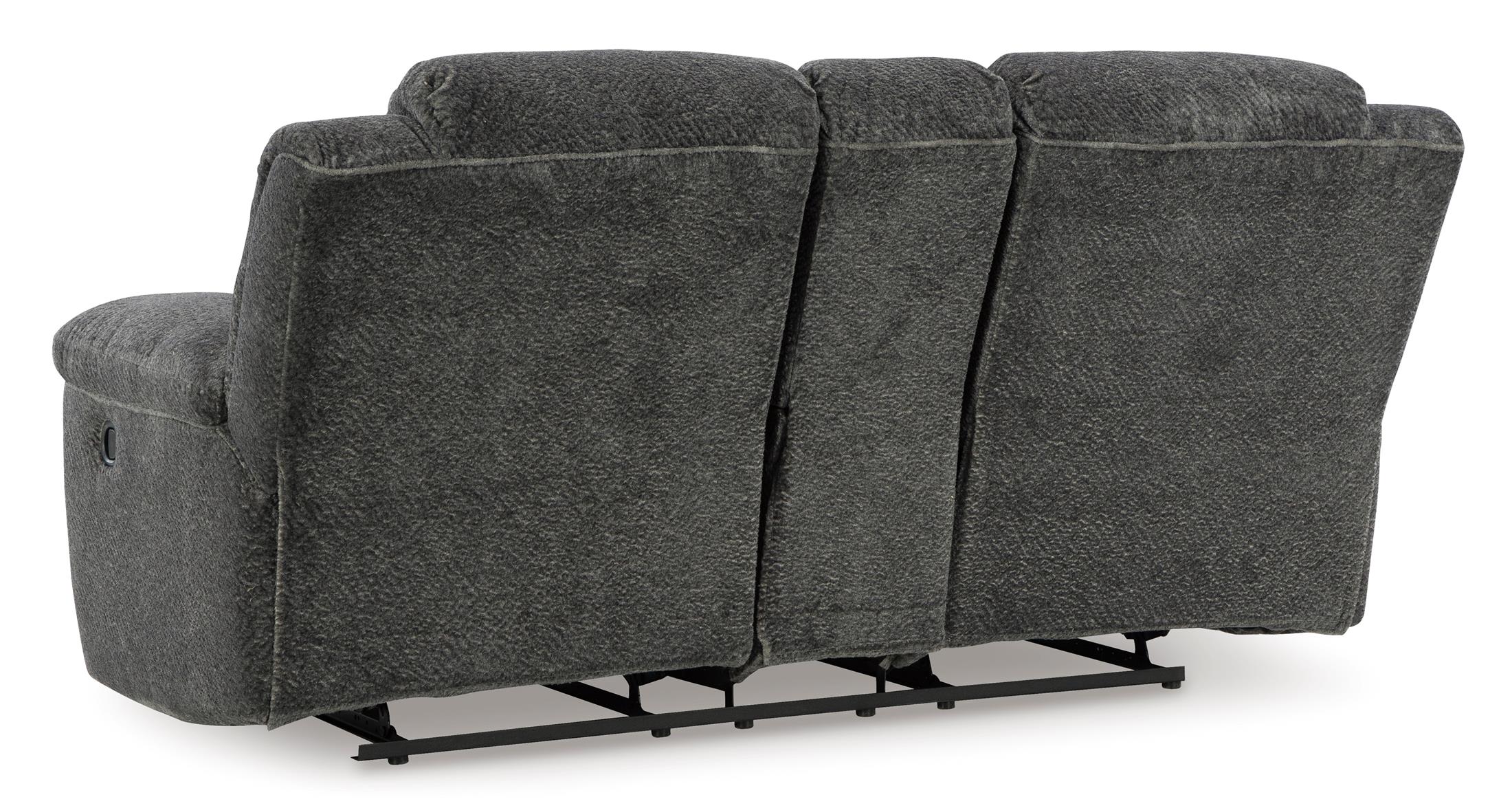 Frohn Reclining Console Loveseat - Fabric