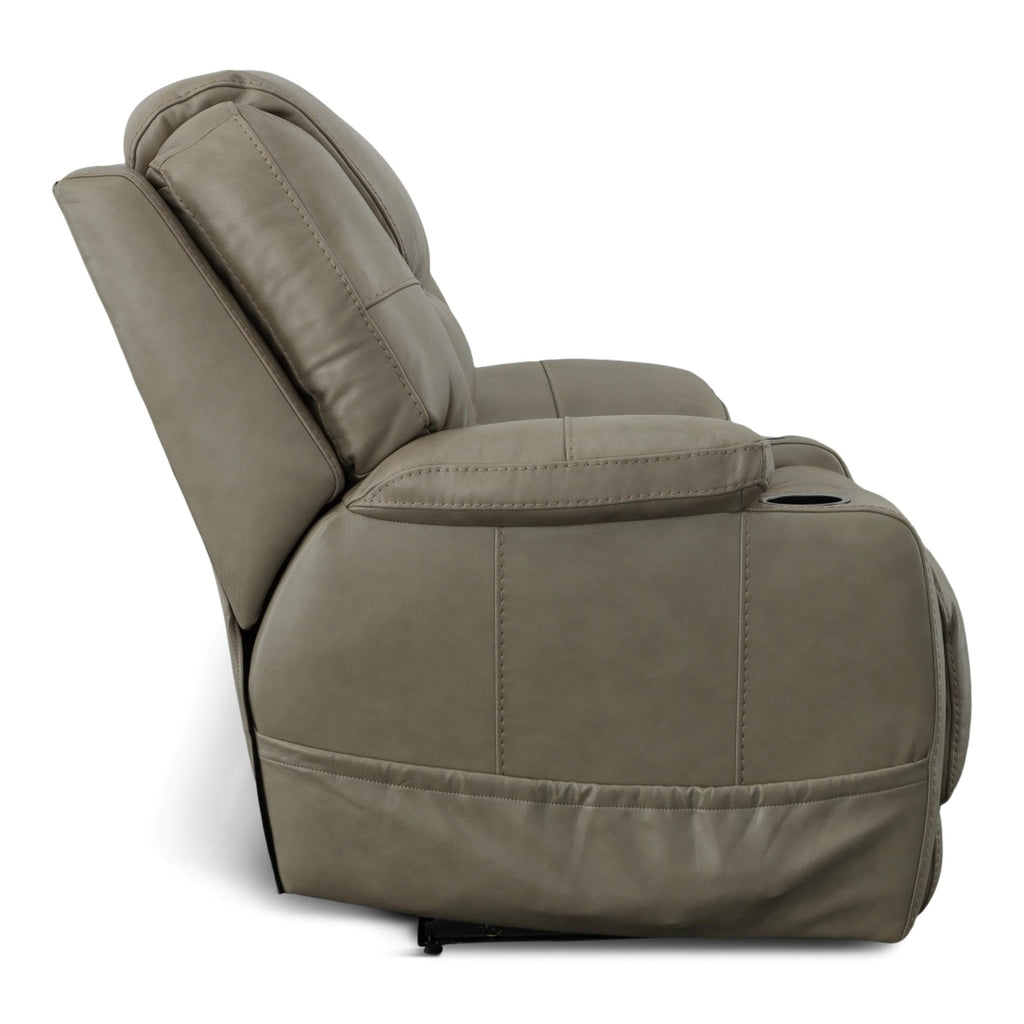 Cameron Leather Power Recliner - Reclining
