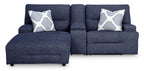 Acklen Place Left Facing 3-Piece Power Reclining Sectional Sofa with Chaise - Set