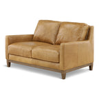 Santino Leather Loveseat