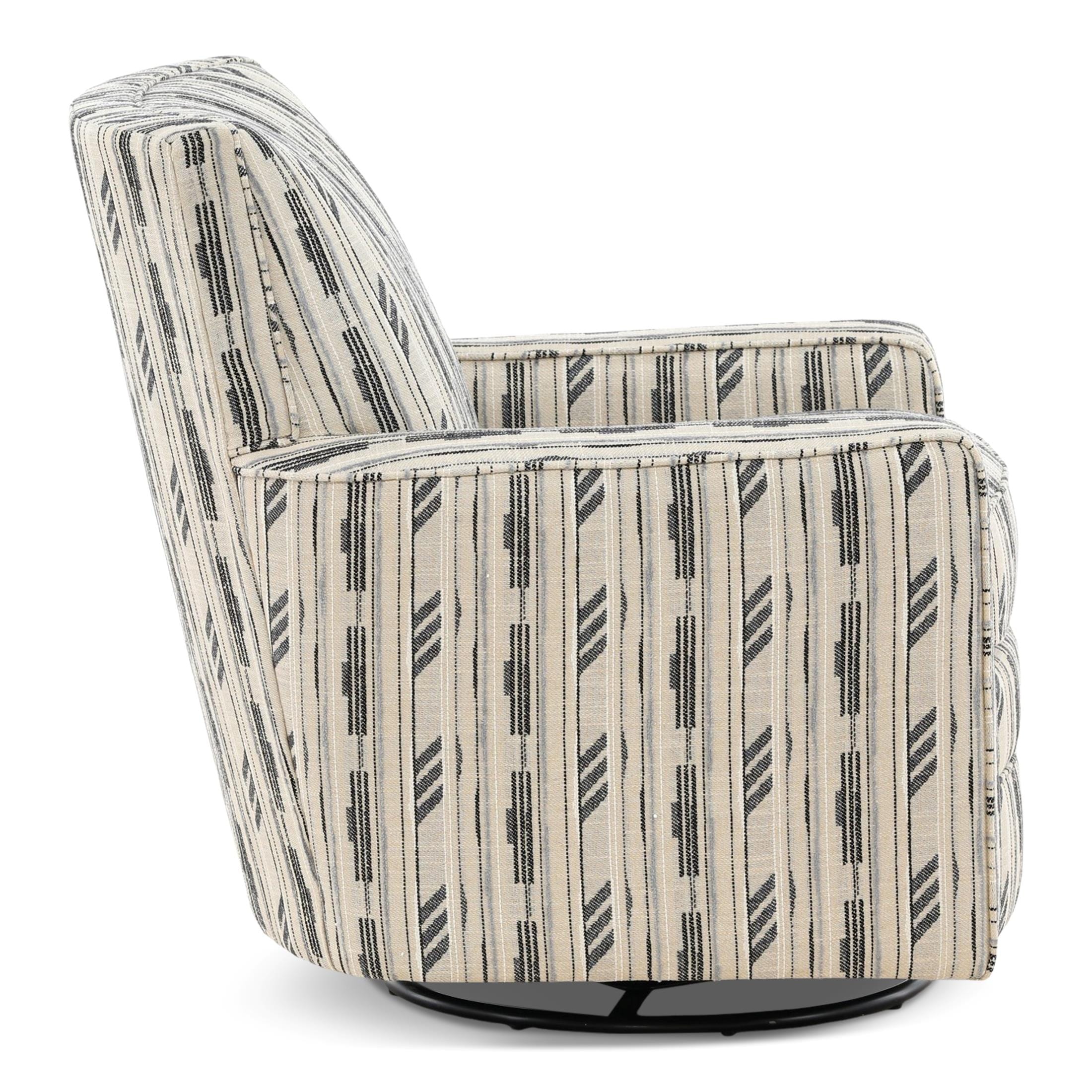 Chaplin Swivel Glider Chair - Fabric
