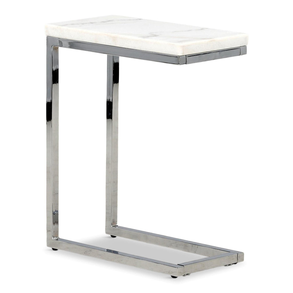 Casablanca Marble Top Chairside Table - End Table