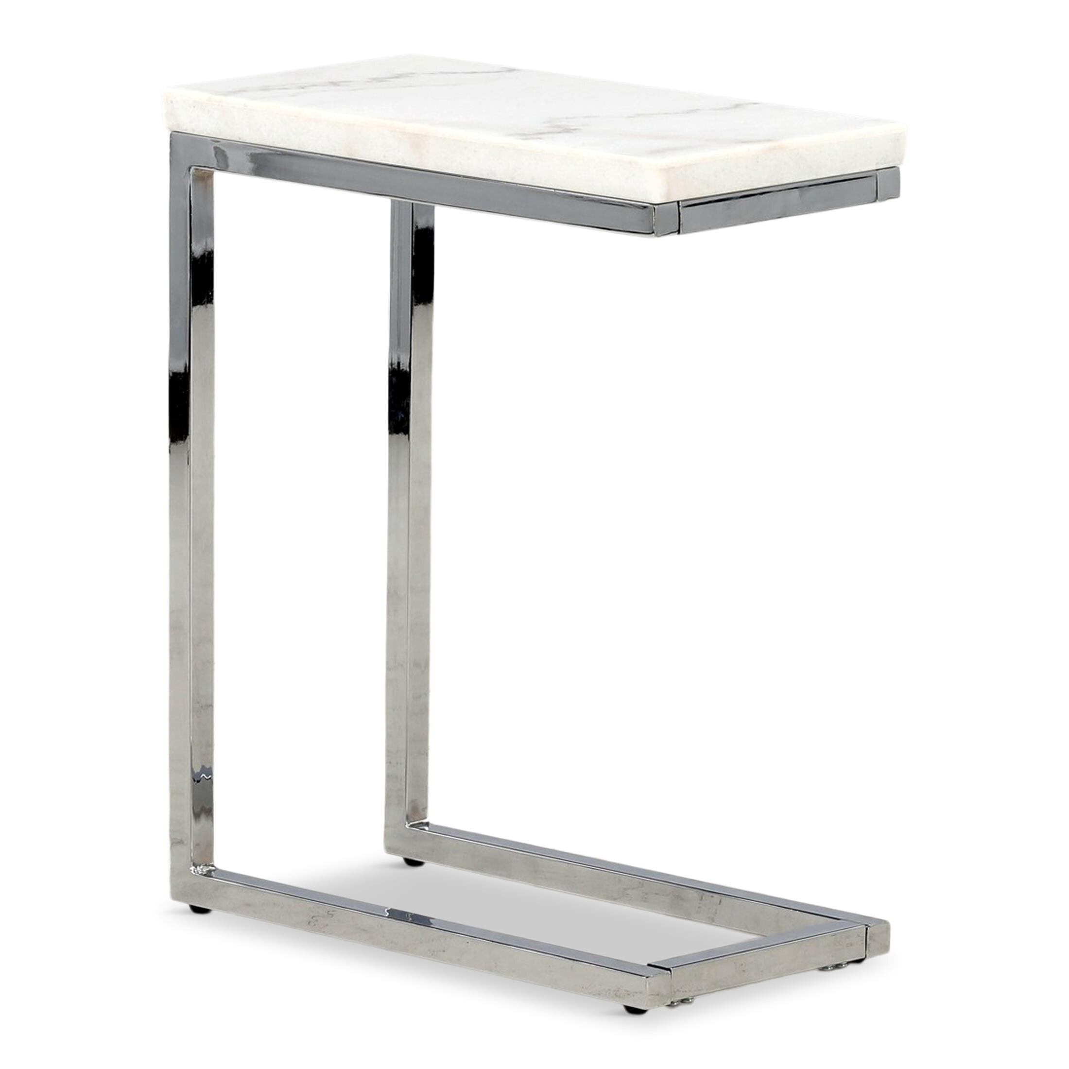 Casablanca Marble Top Chairside Table - End Table