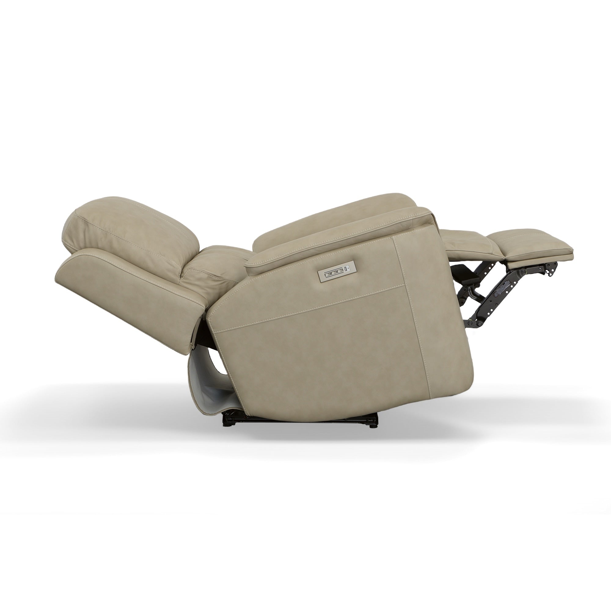 Carmen Leather Power Recliner - Reclining