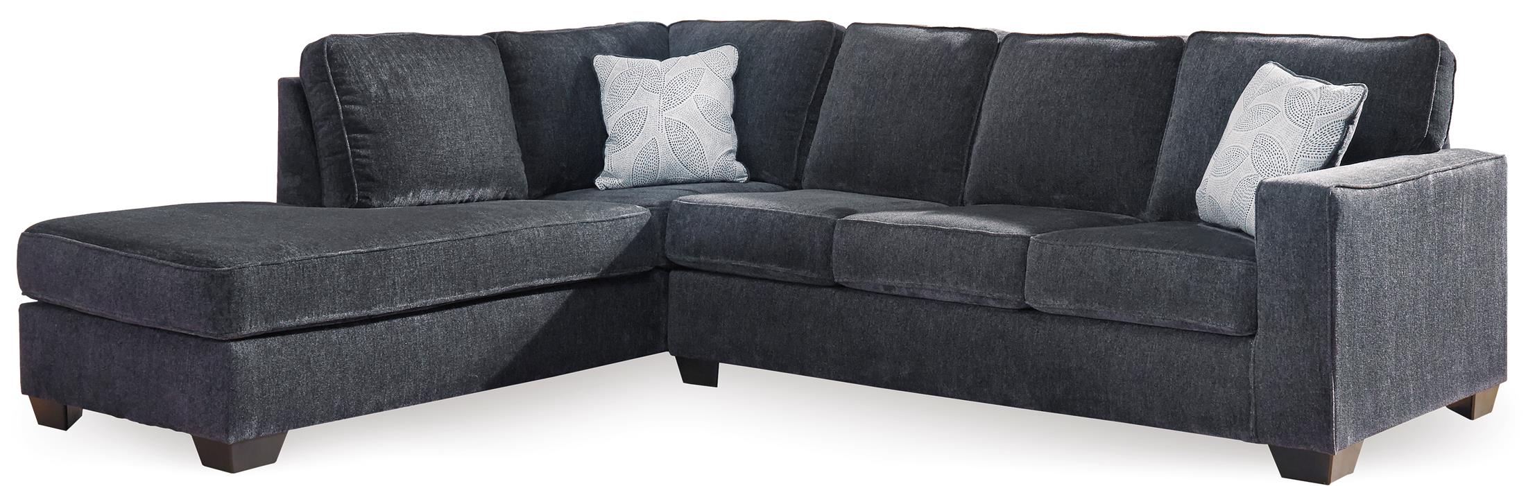 Altari 2-Piece Slate Sectional with Chaise - Set