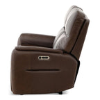 Walker Leather Power Reclining Loveseat - Indoor