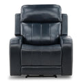 Hampton Leather Power Recliner - Reclining