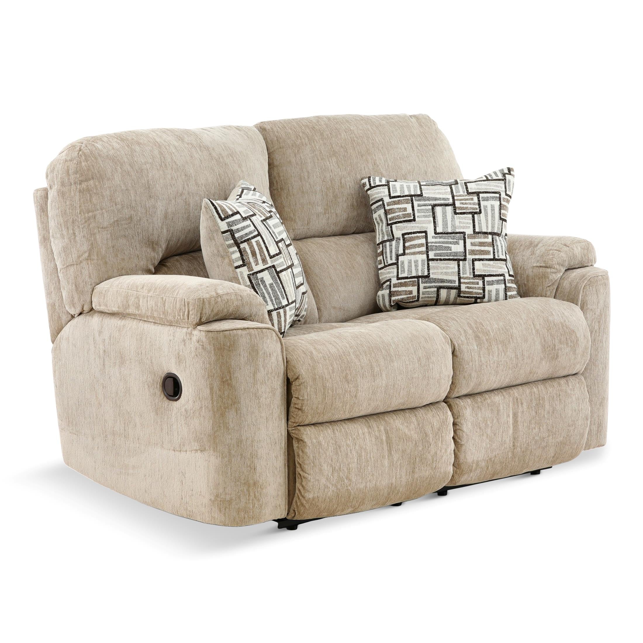 Landen Reclining Loveseat - Fabric