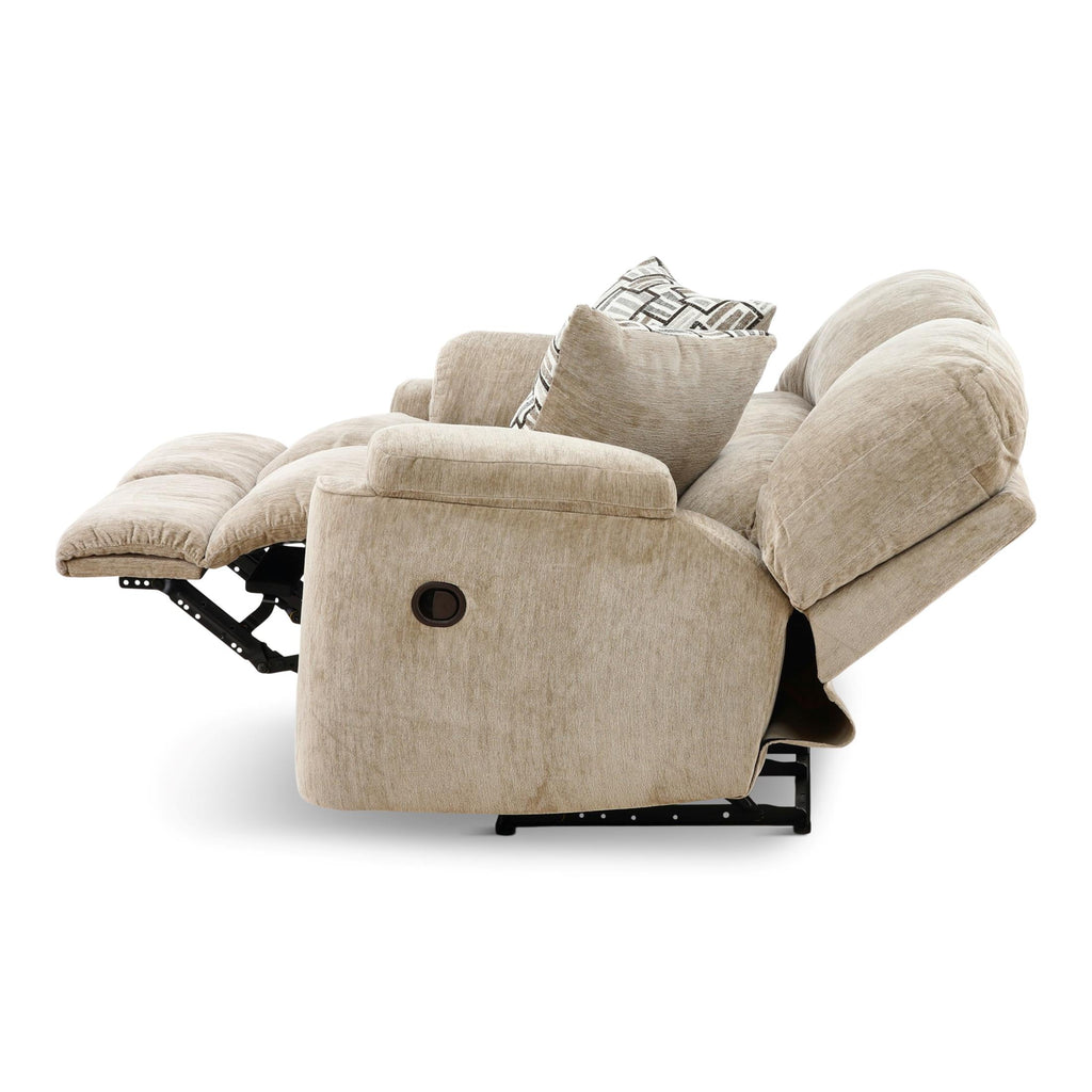 Landen Reclining Loveseat - Fabric