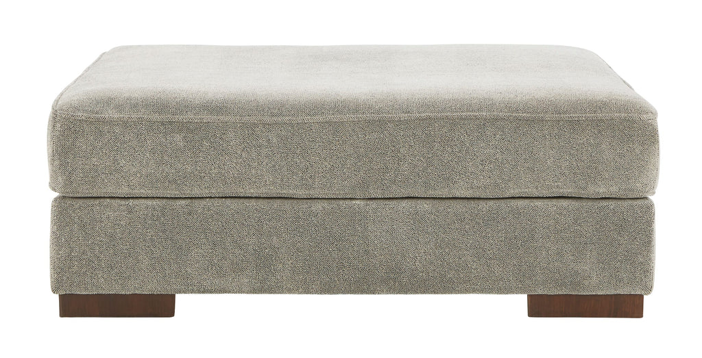 Bayless Oversized Accent Ottoman - Fabric