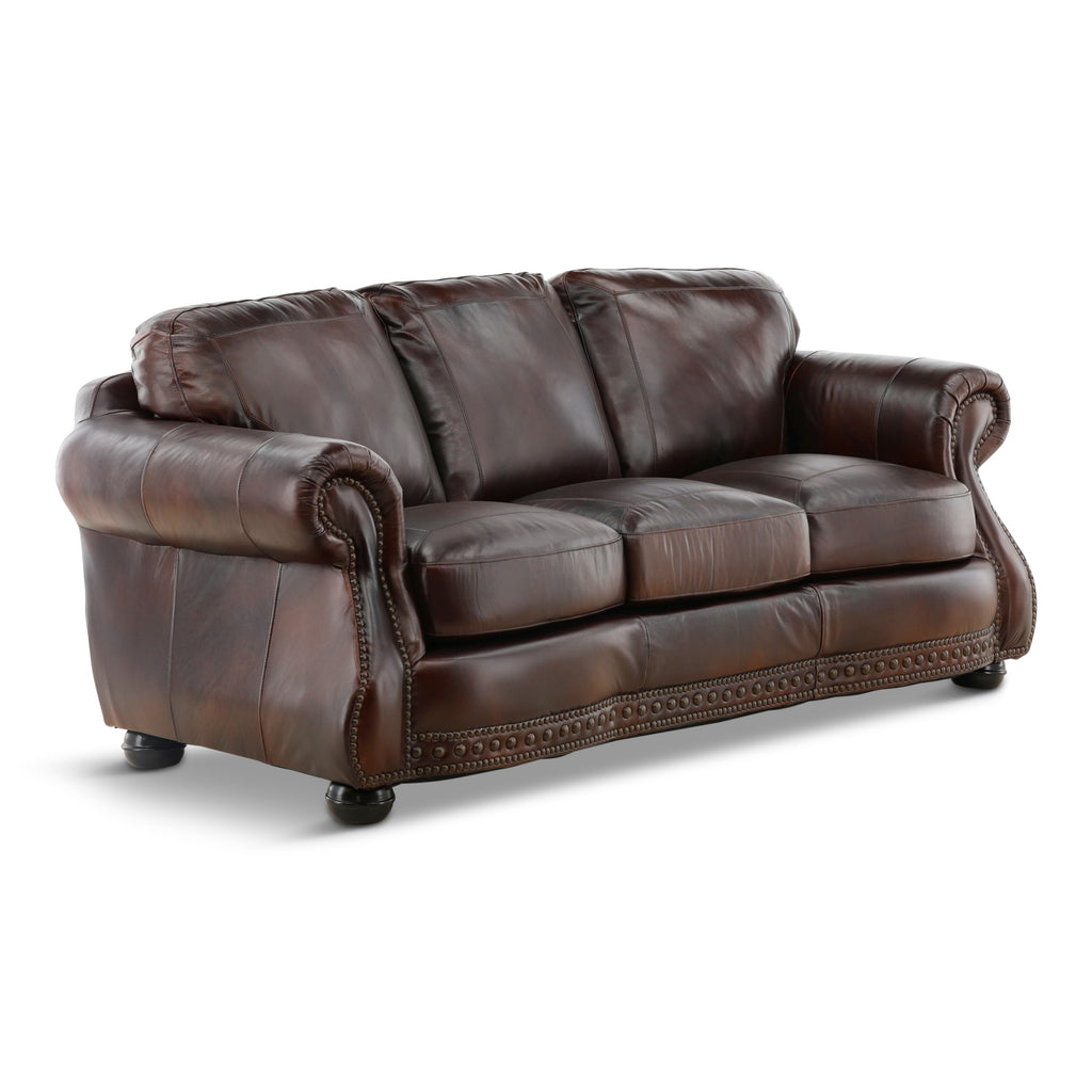 Leonard Leather Sofa