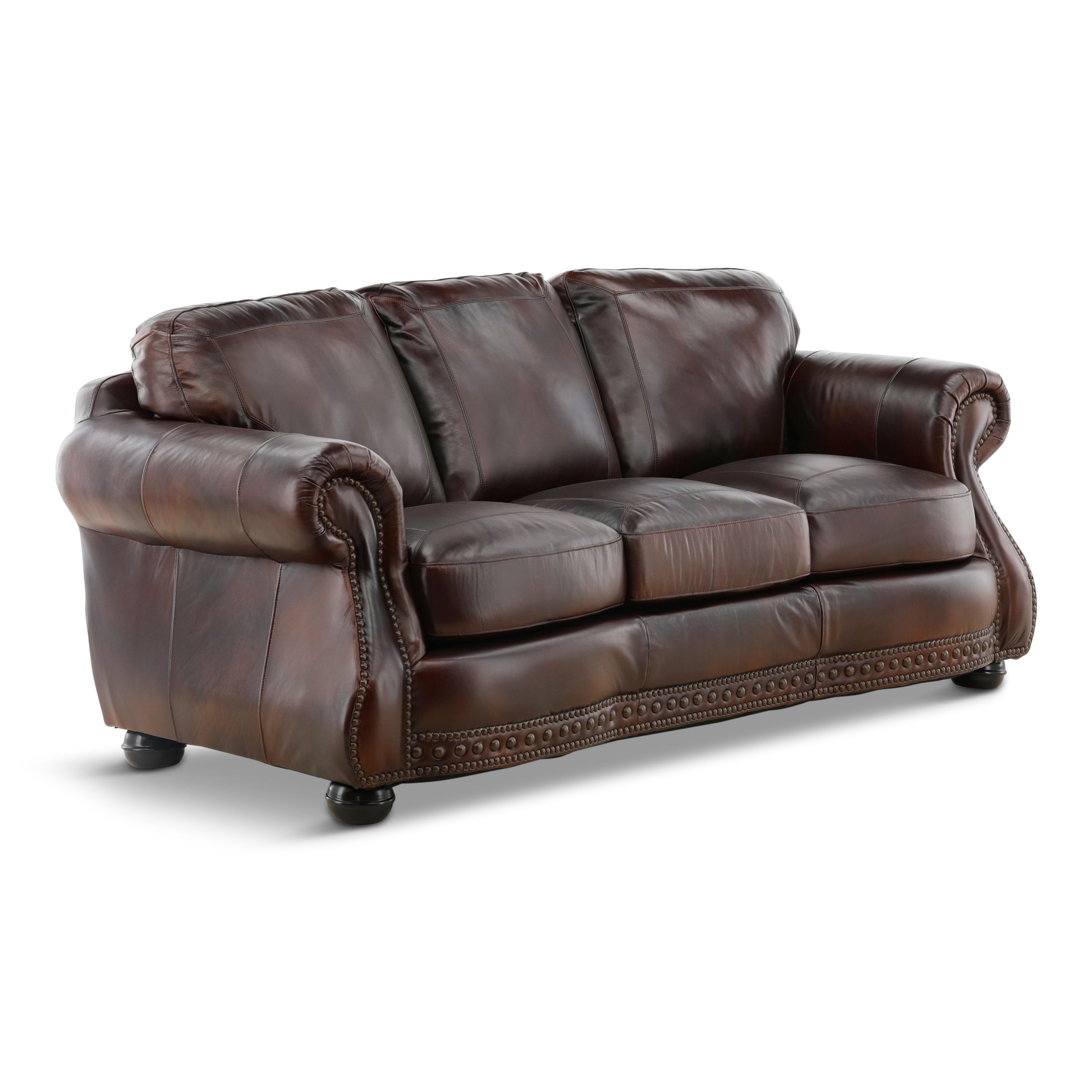 Leonard Leather Sofa